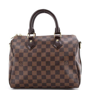 Louis Vuitton 25 Speedy Bandouliere Bag Damier